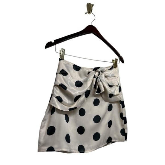 NWOT HOUSE OF HARLOW 1960 X REVOLVE Nicholas Skirt Dot Print S - Picture 8 of 10